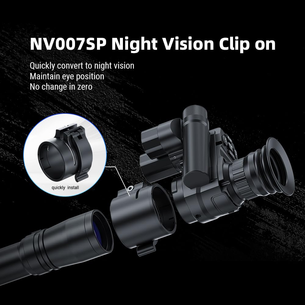 PARD NV007SPLRF-850nm sensor delivers sharp low-light imagery with high resolution