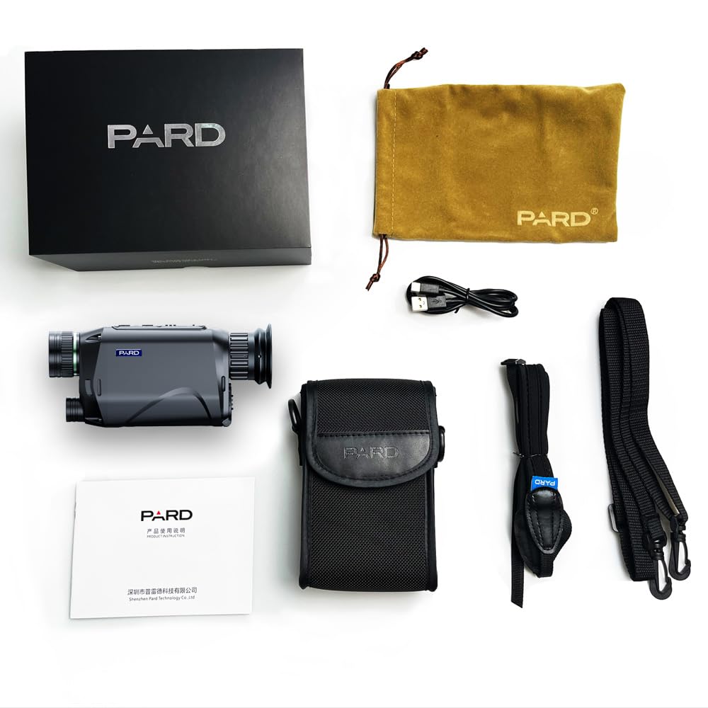 PARD Night Vision Monocular zoom range up to 4.7x for precise targeting
