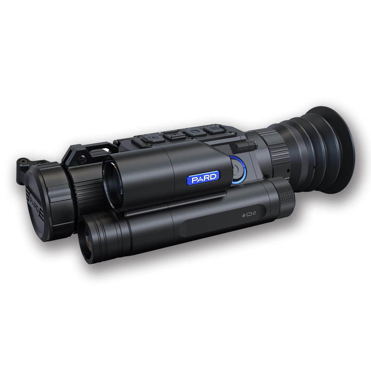 PARD Night Vision Scope front-cap protects the lens during rugged field use.