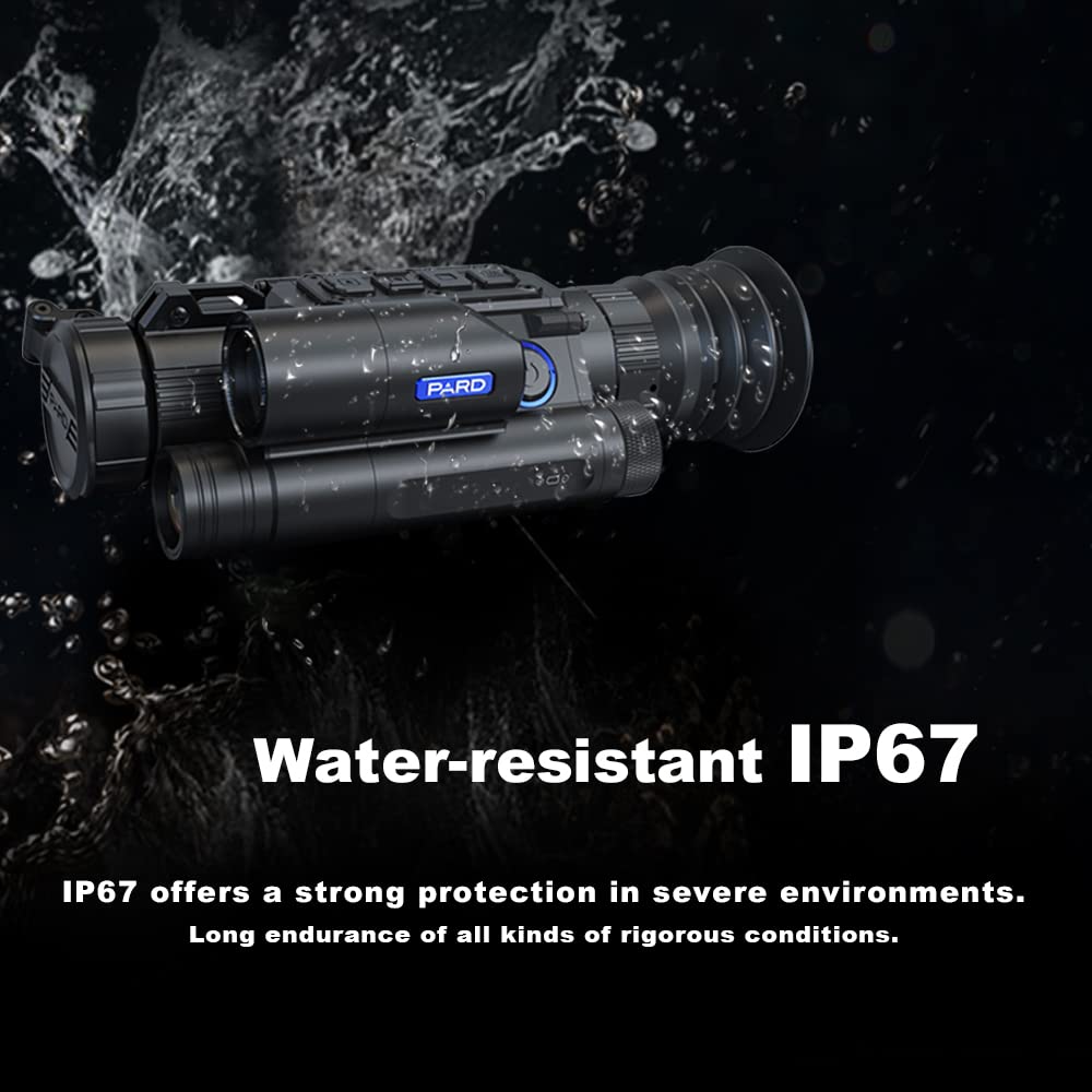 PARD Night Vision Scope Wi‑Fi video interface for wireless viewing and sharing.