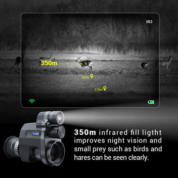 Pard NV007V2 records photos and full HD video for outdoor documentation.