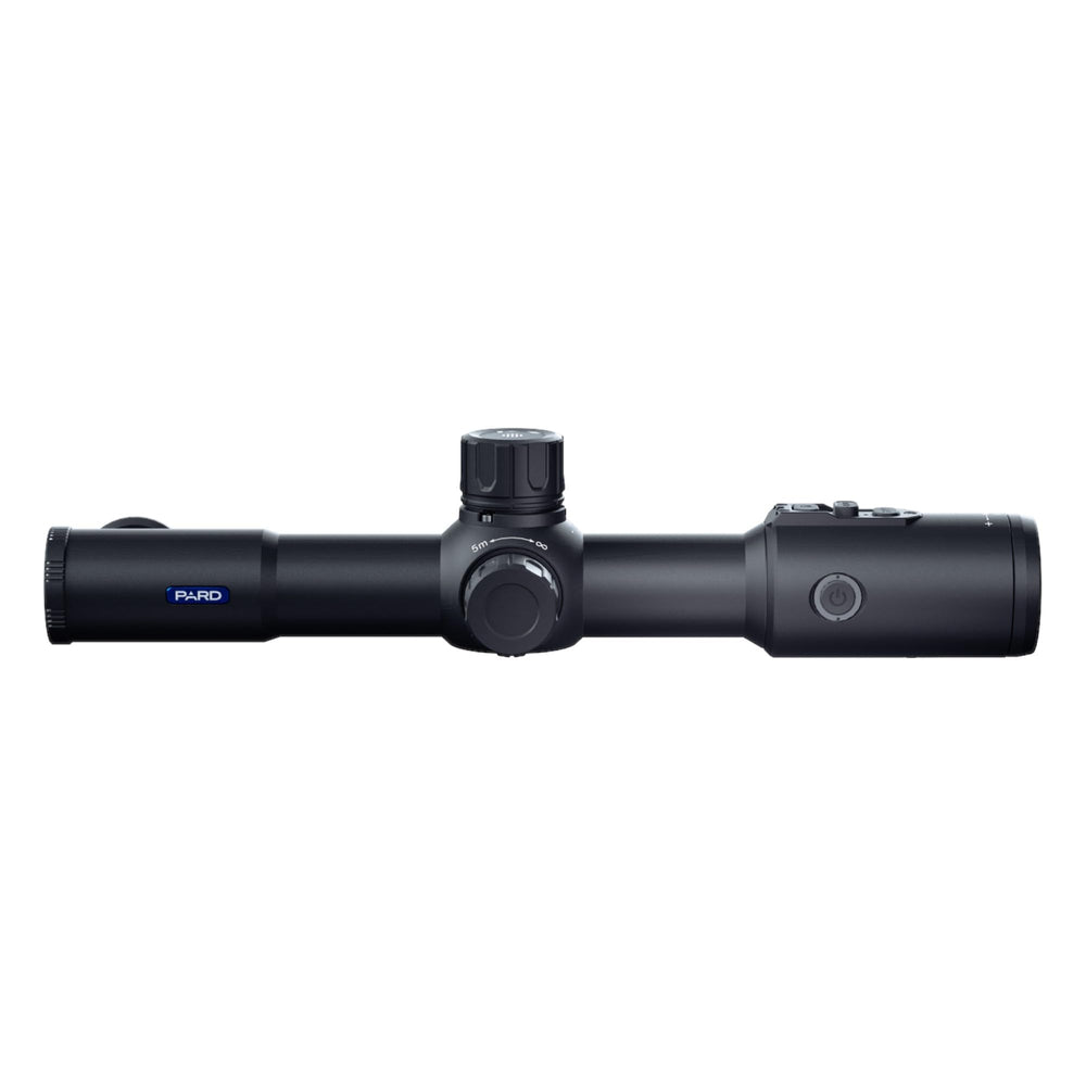 Pard Pantera 256 Q thermal scope front view highlighting compact field-ready design.