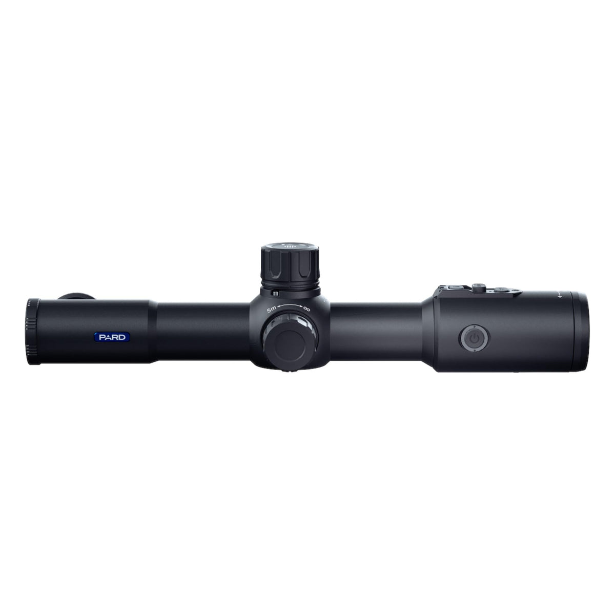 Pard Pantera 256 Q thermal scope front view highlighting compact field-ready design.