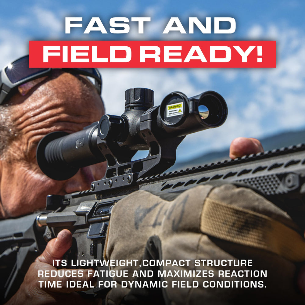Pard Pantera 256 Q detects up to 1200m for distant heat sources.