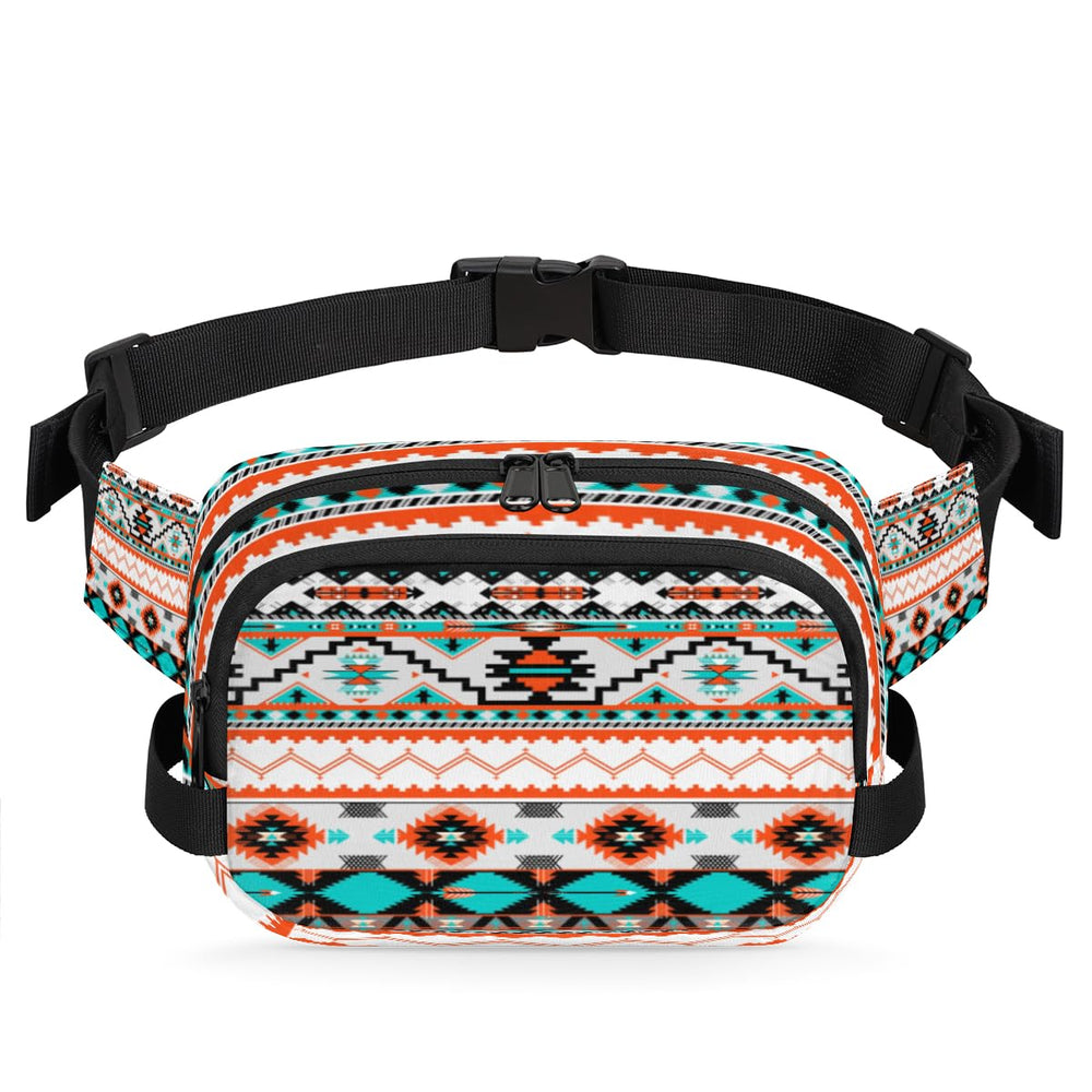 Pardick Aztec Fanny Pack with adjustable strap for secure, versatile wear.