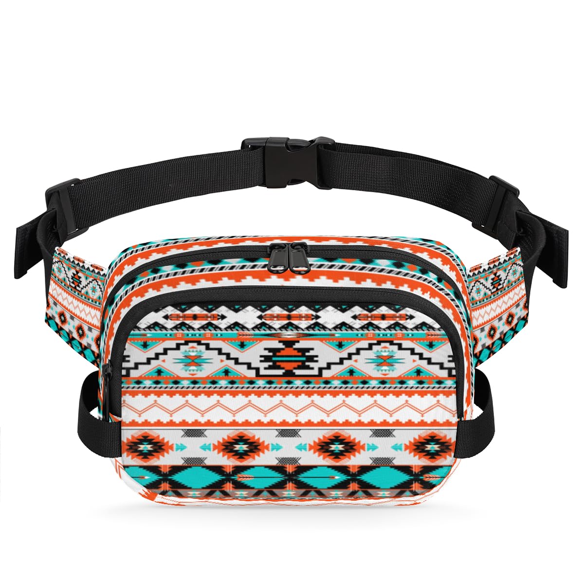 Pardick Aztec Fanny Pack with adjustable strap for secure, versatile wear.