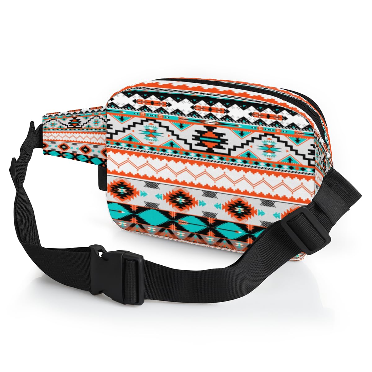 Pardick Aztec Fanny Pack versatile wearing styles for everyday use.