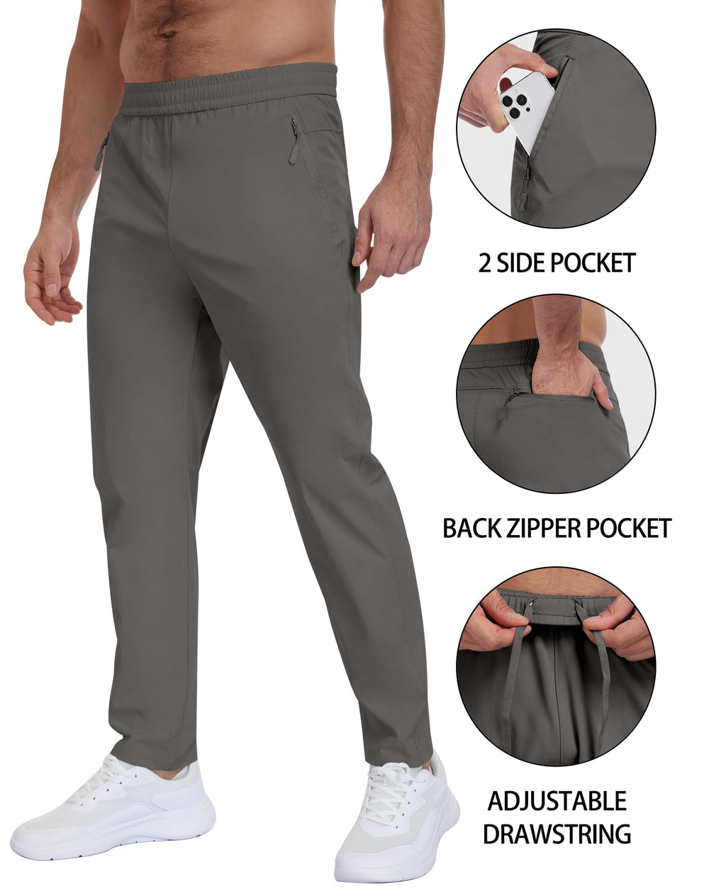 ParisDiary nylon-spandex fabric close-up demonstrates durable, quick-dry performance for active days.