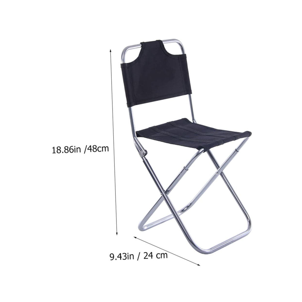 Parliky aluminum camping chair is lightweight and easy to carry on hikes or beach trips