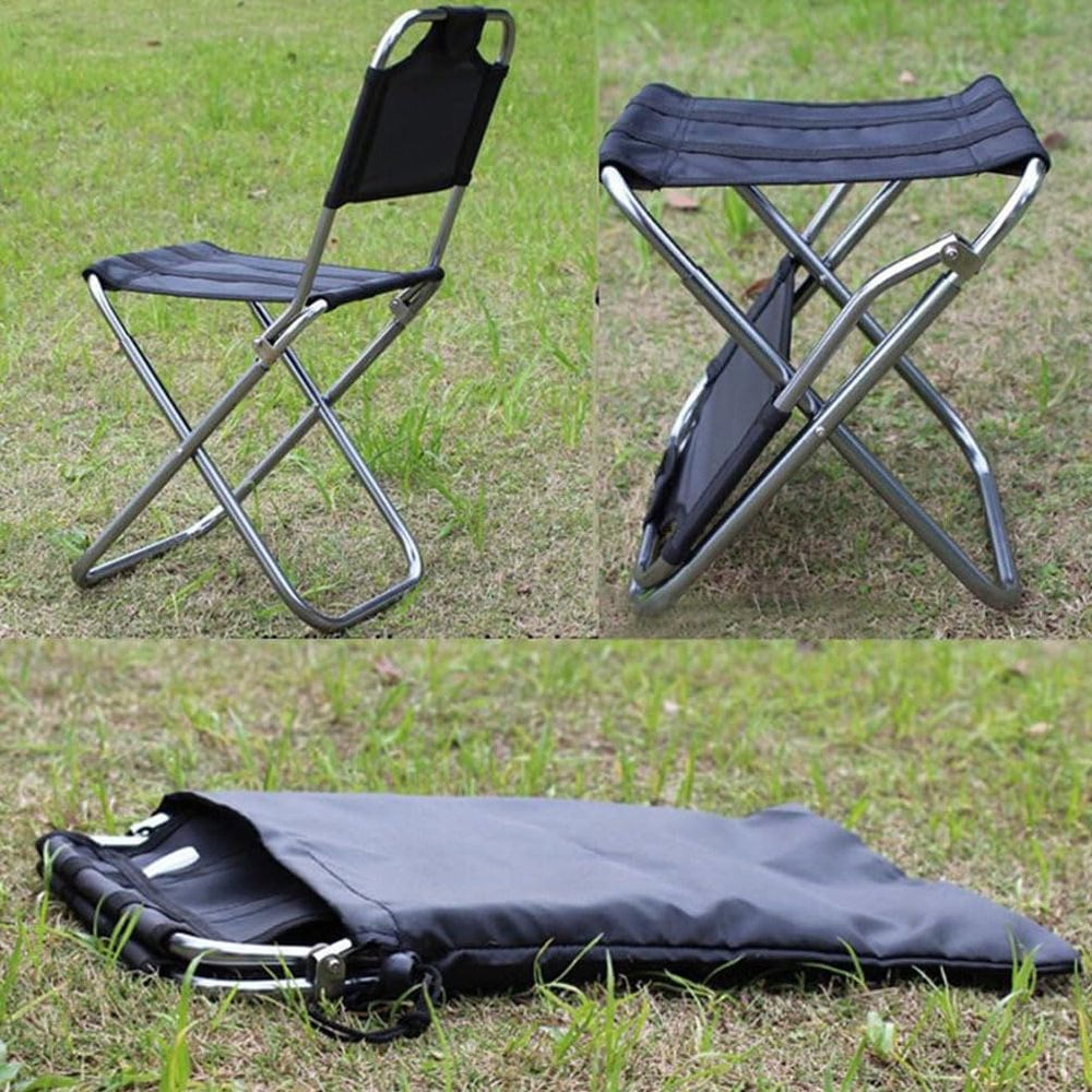 Parliky compact travel-friendly chair fits in backpacks