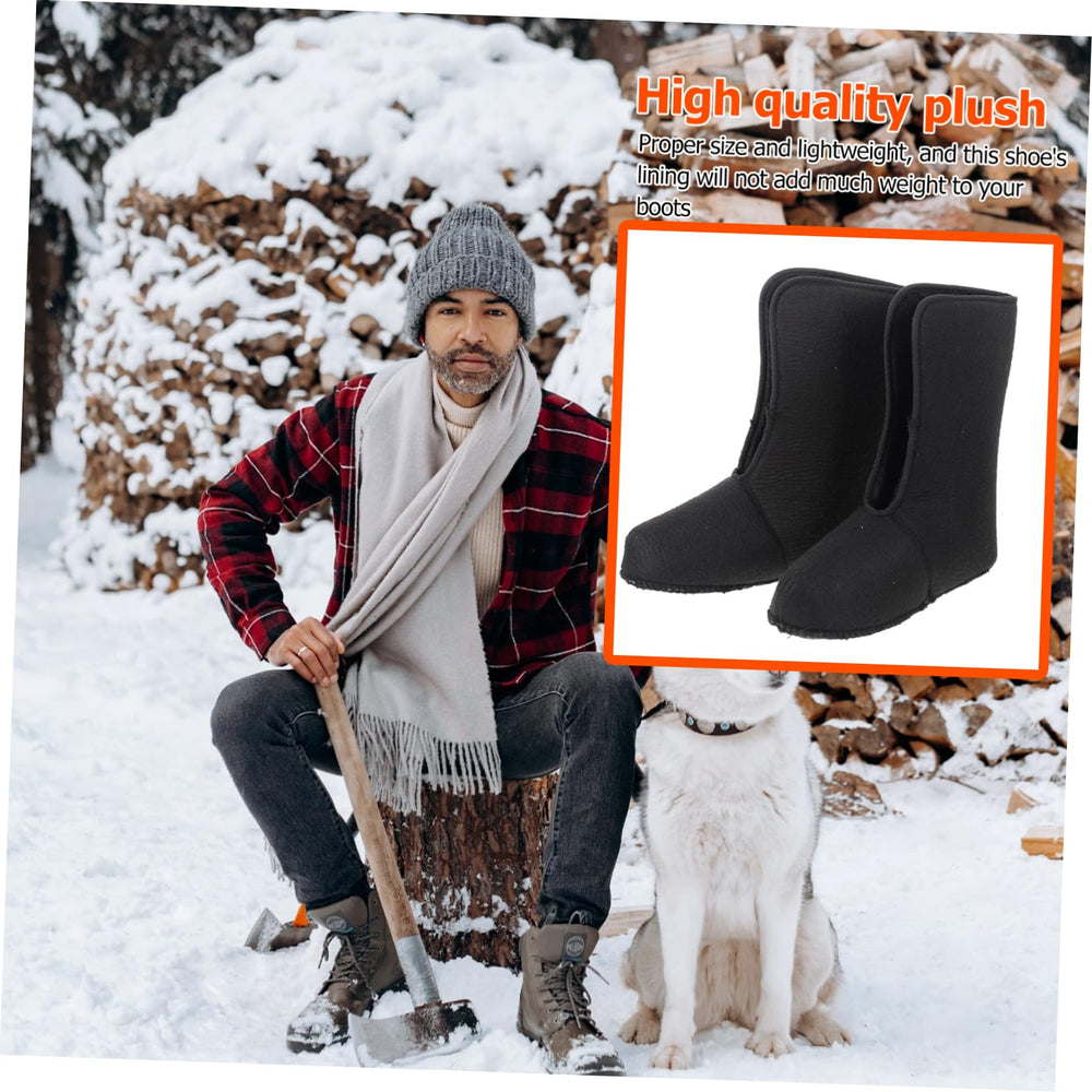 Parliky hunting shoes lining keeps feet warm on cold hunts.