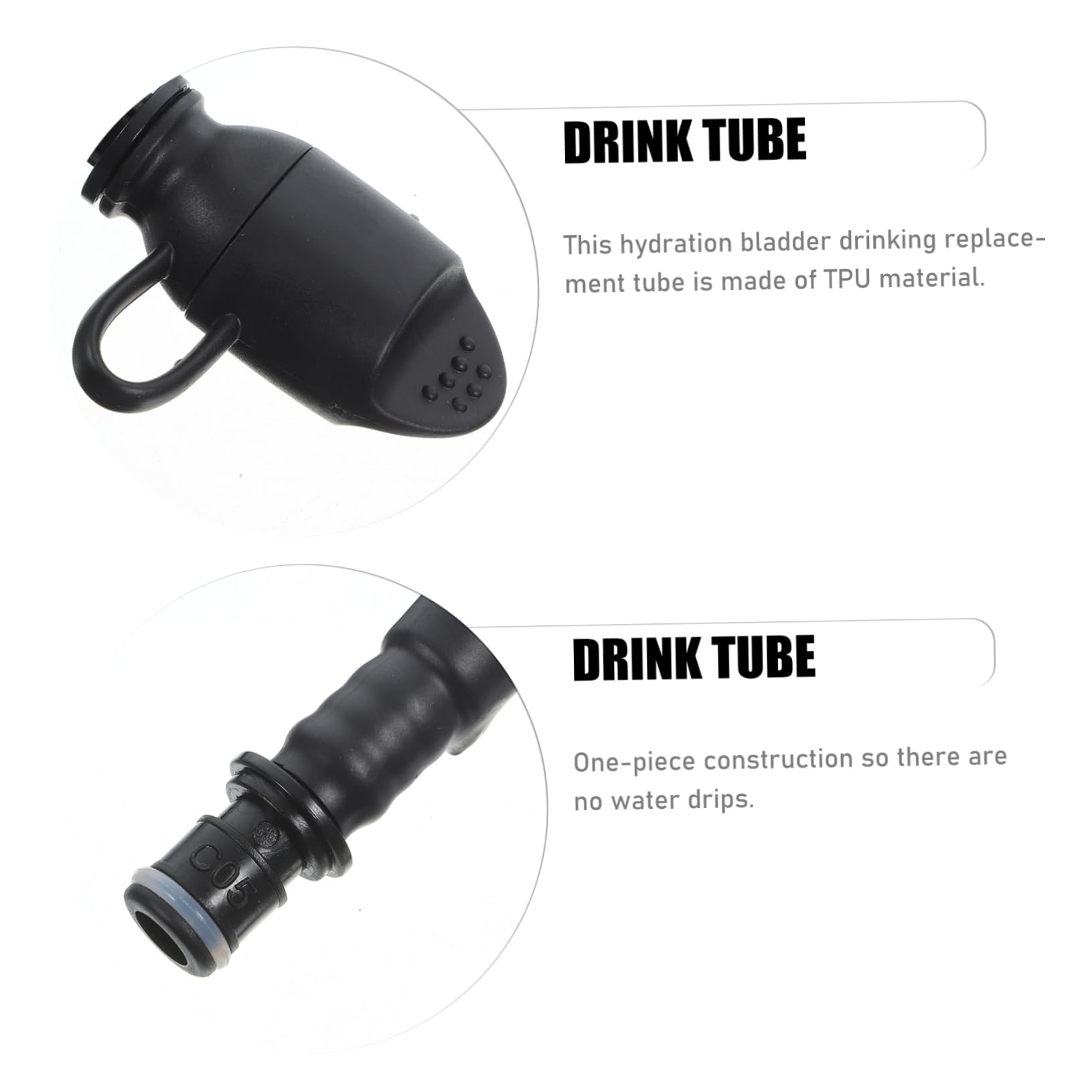 Parliky replacement drink tube ready for quick swap and easy cleaning.