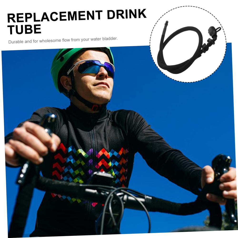 Parliky TPU/TPE material drink hose for durable, taste-free hydration.