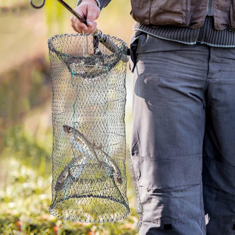 Parliky turtle trap metal mesh demonstrates durable construction for reliable underwater use.