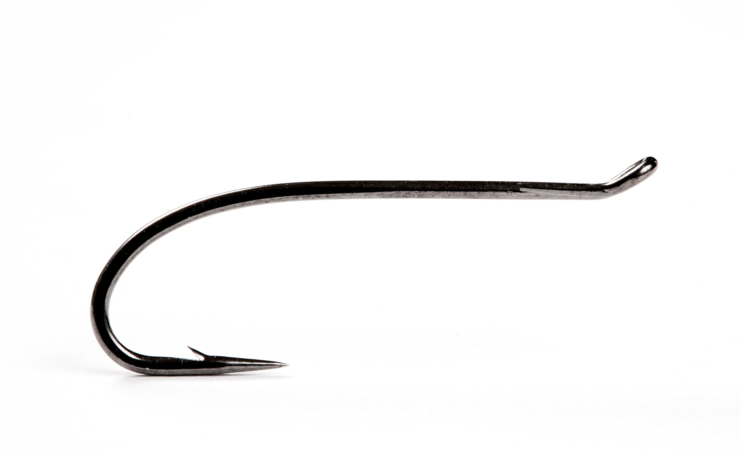 Partridge Heavy Single Salmon M2 hook size 8, forged black nickel finish for durability