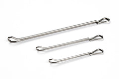 Partridge intruder shank 55mm in stainless steel, compatible with Waddington patterns and Z4 hooks.