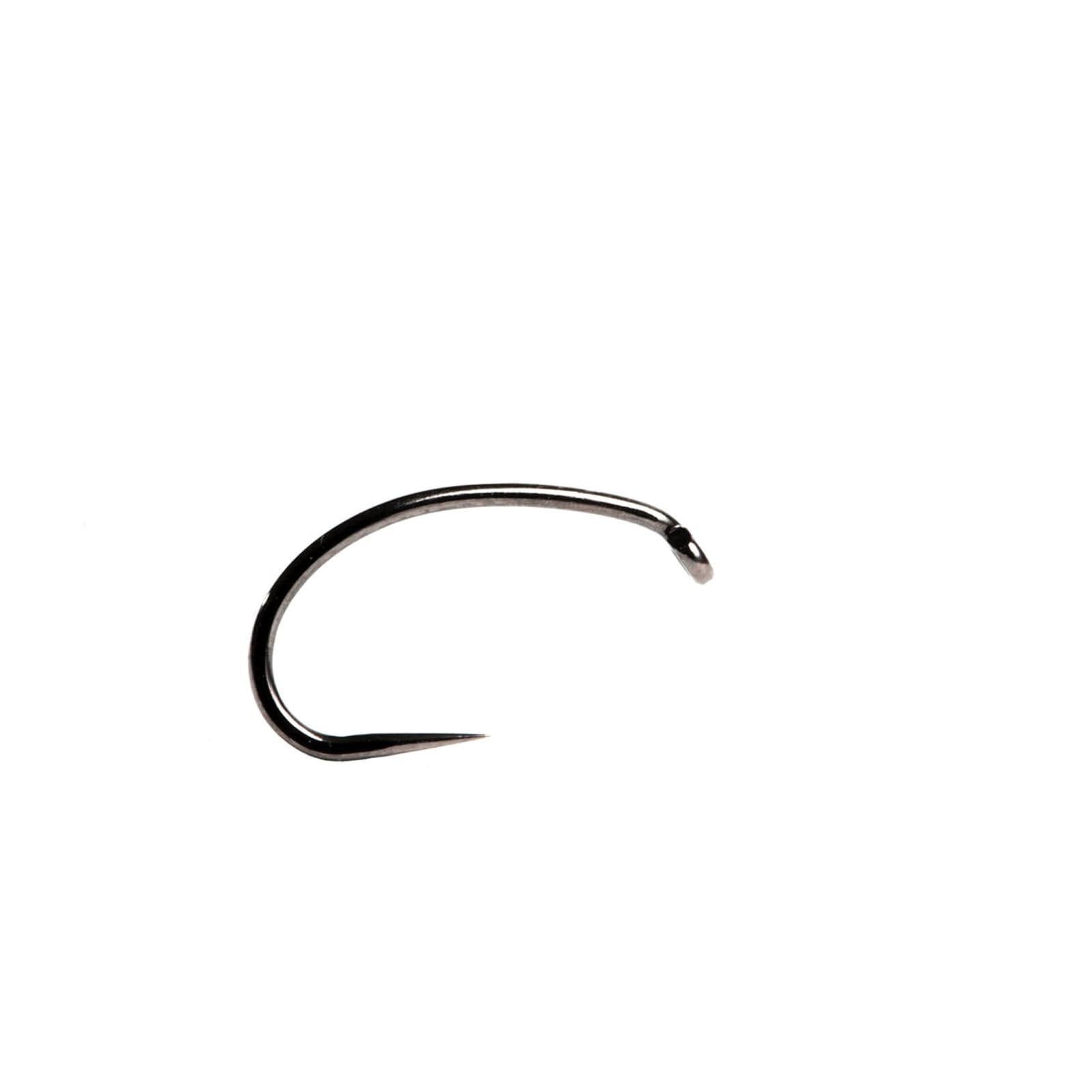 Partridge Patriot grub-buzzer hook size 10, versatile for grub and emerger patterns with durable finish.