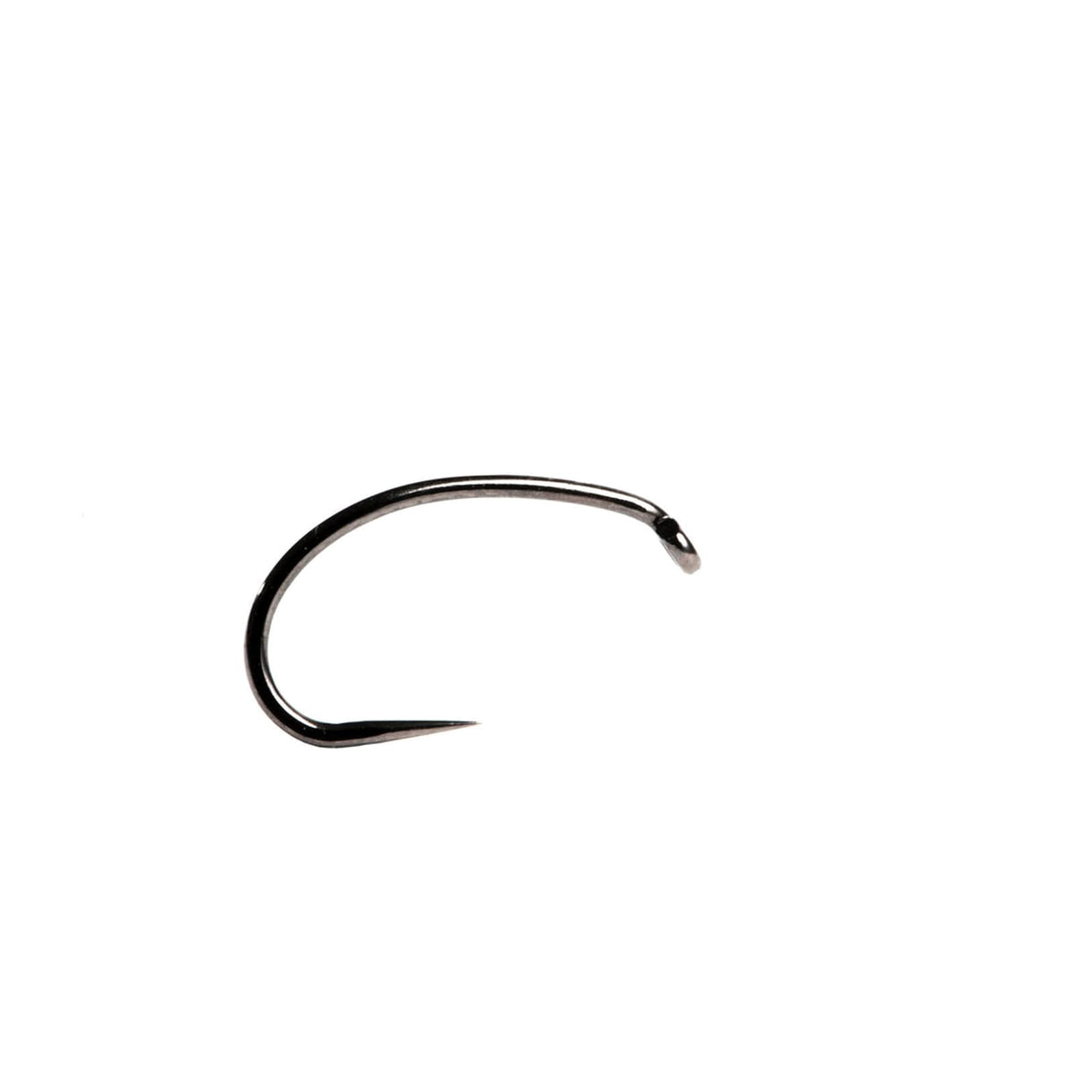 Partridge Patriot grub-buzzer hook size 10, versatile for grub and emerger patterns with durable finish.
