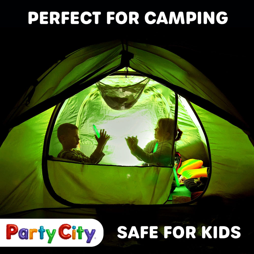Party City wearable hangable glow stick used as decorations or costume accents.