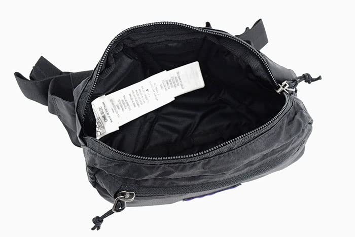Patagonia Ultralight Black Hole Mini Hip Pack closeup durable fabric bold multicolour pattern