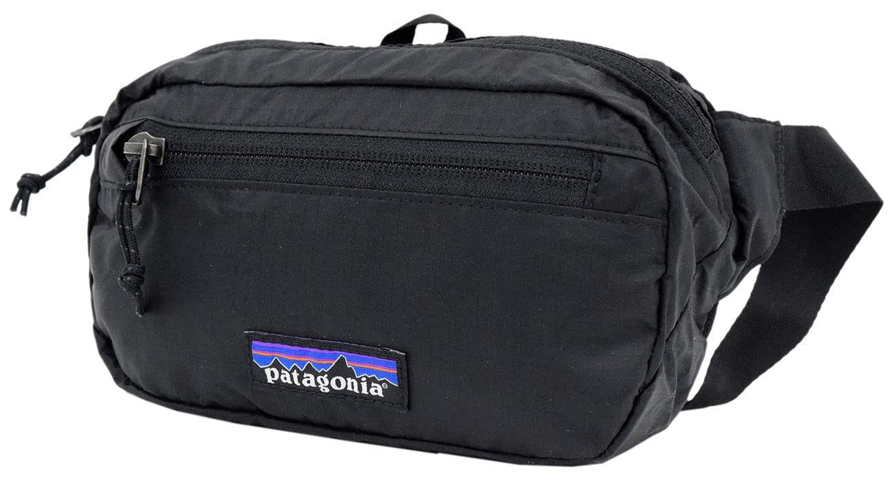 Patagonia Ultralight Black Hole Mini Hip Pack front view multicolour everyday carry