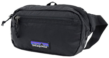 Patagonia Ultralight Black Hole Mini Hip Pack front view multicolour everyday carry