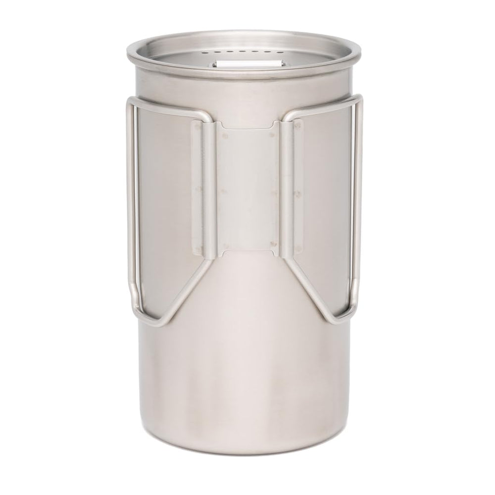 304 stainless steel construction endures open flames and rugged outdoor use.
