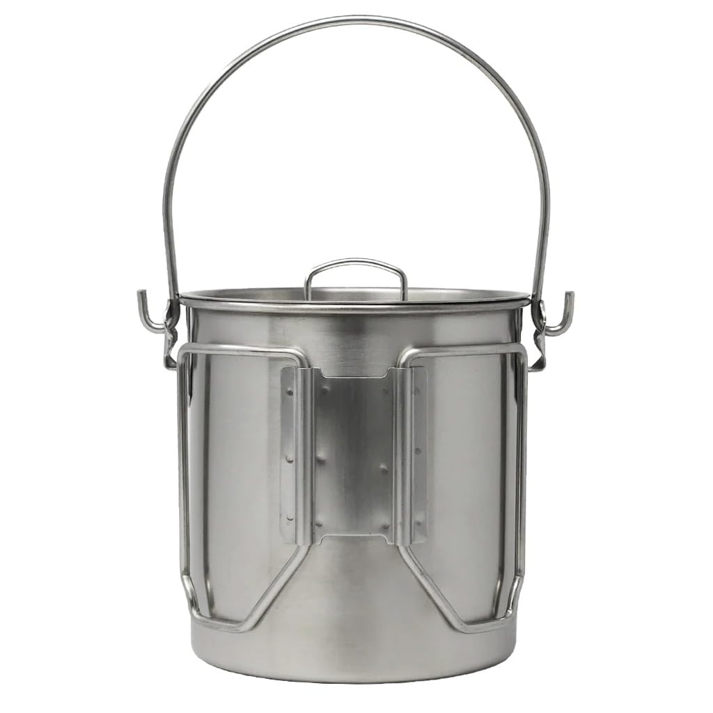 Pathfinder bush pot handles and bail for easy lifting.