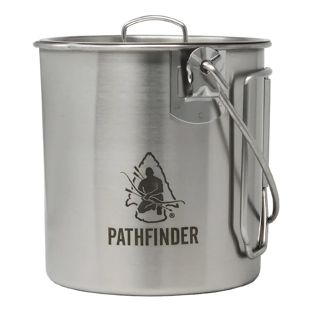 Pathfinder bush pot size chart demonstrates 32oz, 64oz, and 120oz options.