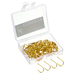 PATIKIL 10# claw hooks in a 100-pack, ideal for versatile freshwater and saltwater fishing.