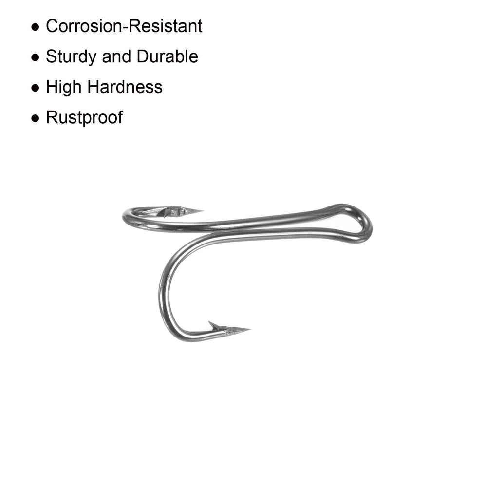 PATIKIL compact 14 mm hooks suitable for freshwater and saltwater fishing