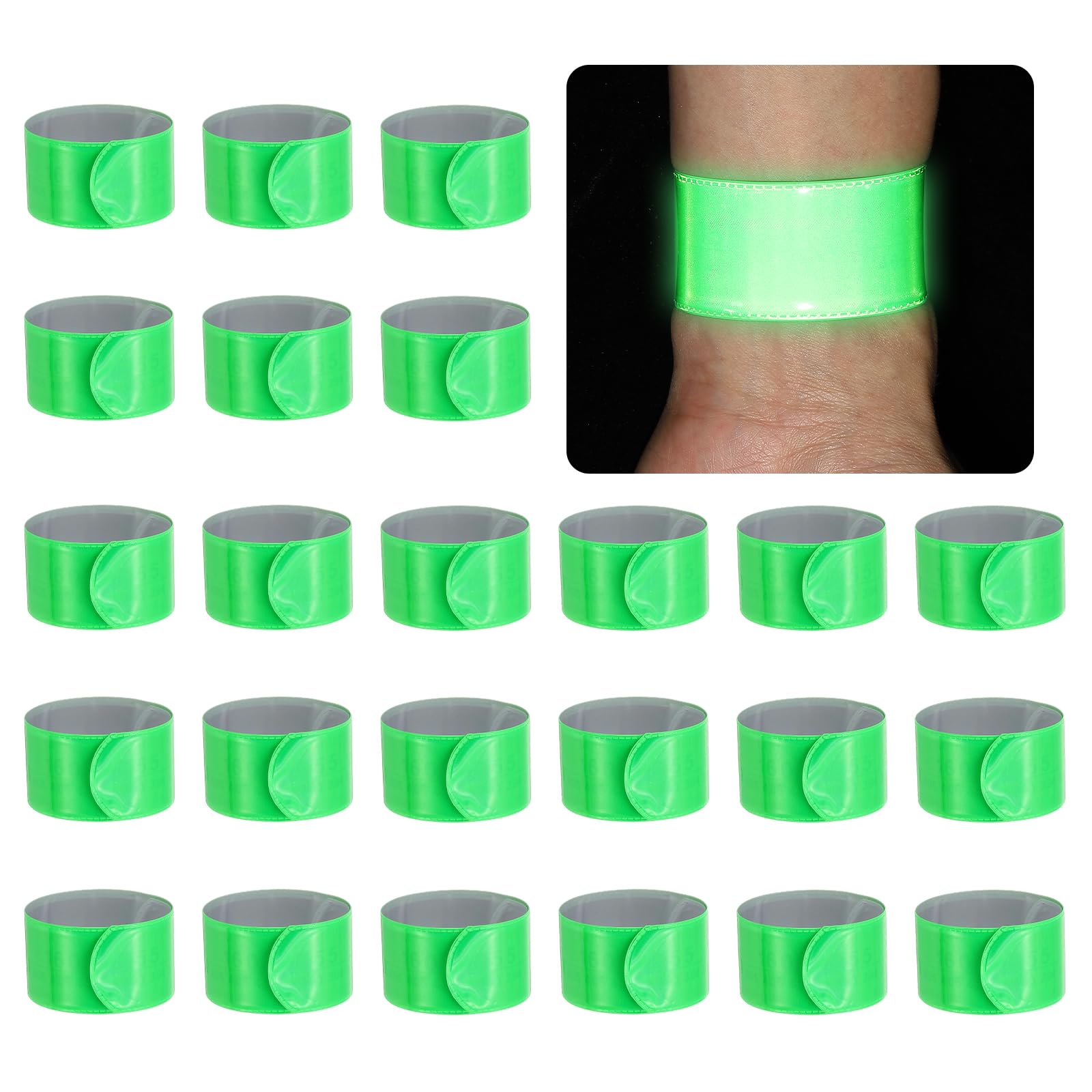PATIKIL 22cm reflective band worn on the arm for high nighttime visibility