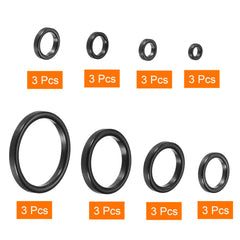 PATIKIL 24-pack guide rings kit for easy rod repairs and upgrades