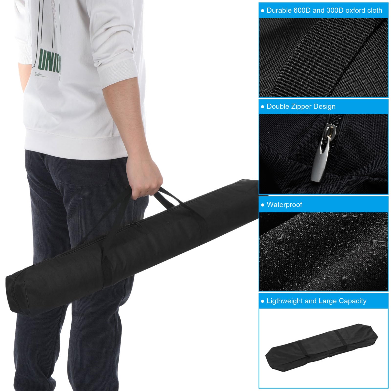 PATIKIL 2-pack camp chair bags set for home storage and trips.
