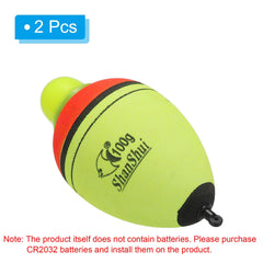 PATIKIL yellow night fishing float attached to line