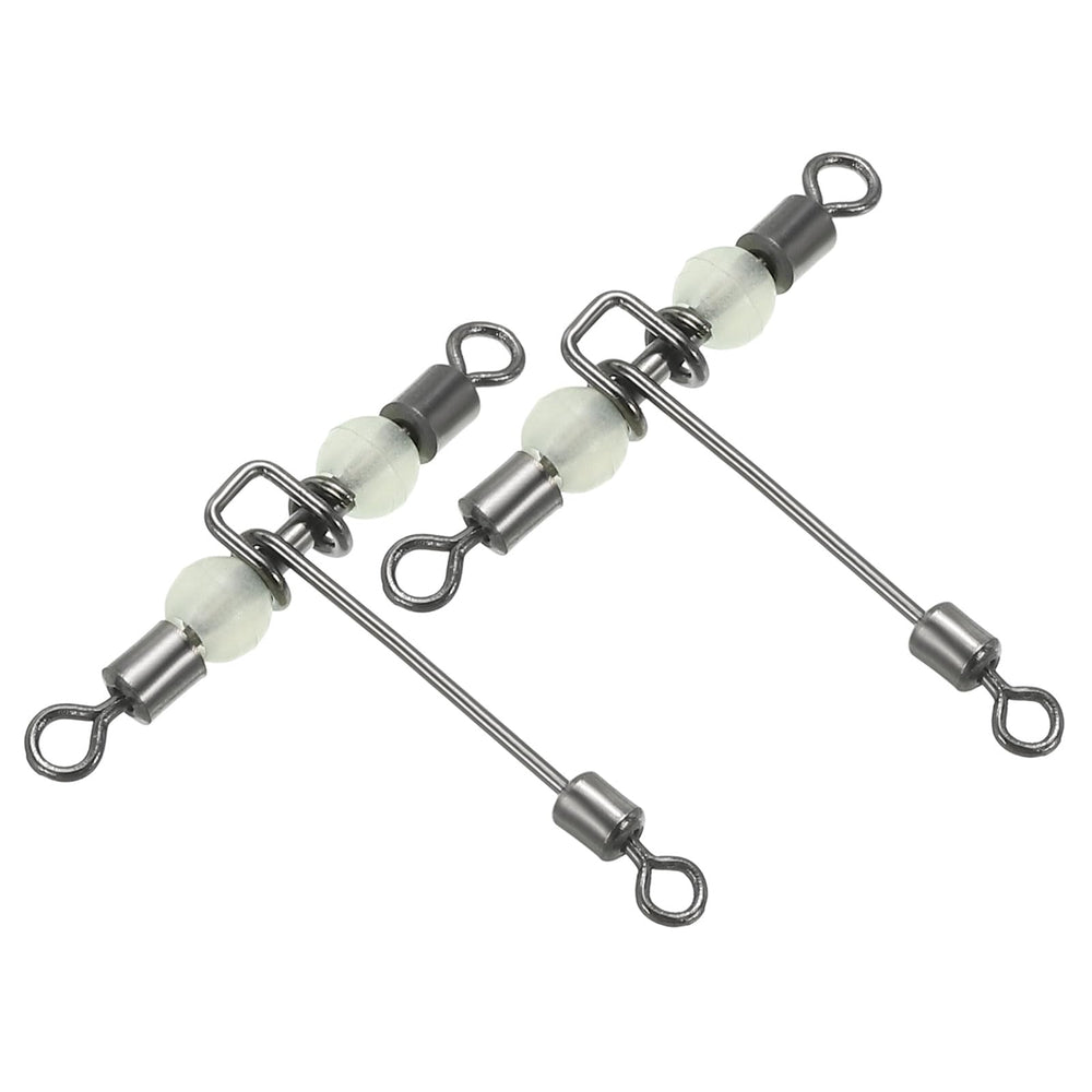 PATIKIL 3-way swivel with luminous beads for multi-bait depth presentation