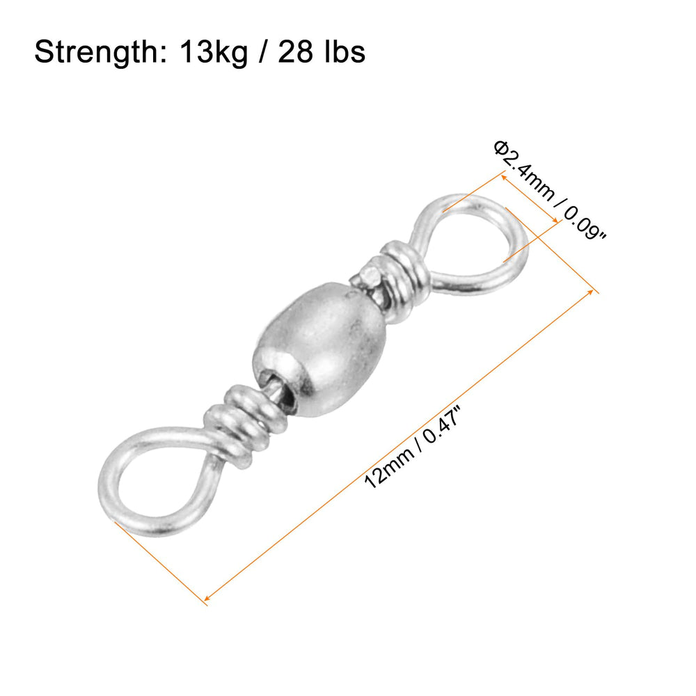 PATIKIL 30-pack swivels packaging ready for tackle setups