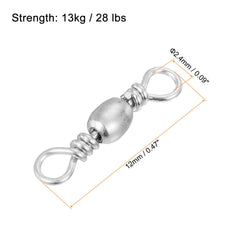PATIKIL 30-pack swivels packaging ready for tackle setups