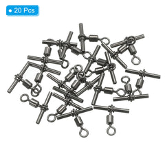 PATIKIL swivel demonstrating 360-degree rotation to reduce line twist.