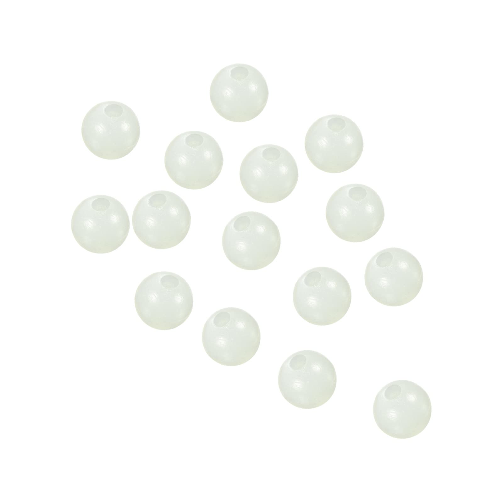 PATIKIL 4mm luminous fishing beads glow for night or deep-water bites.