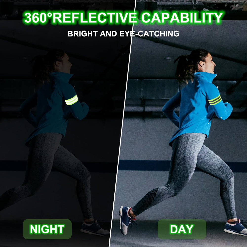 PATIKIL 4-pack reflective bands for versatile safety gear