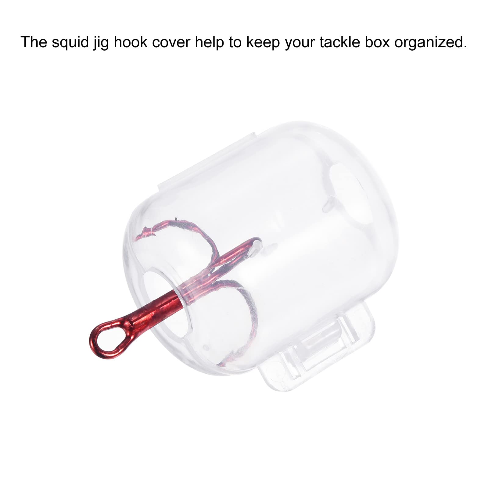 PATIKIL 50-pack contents kept in transparent covers for safe storage