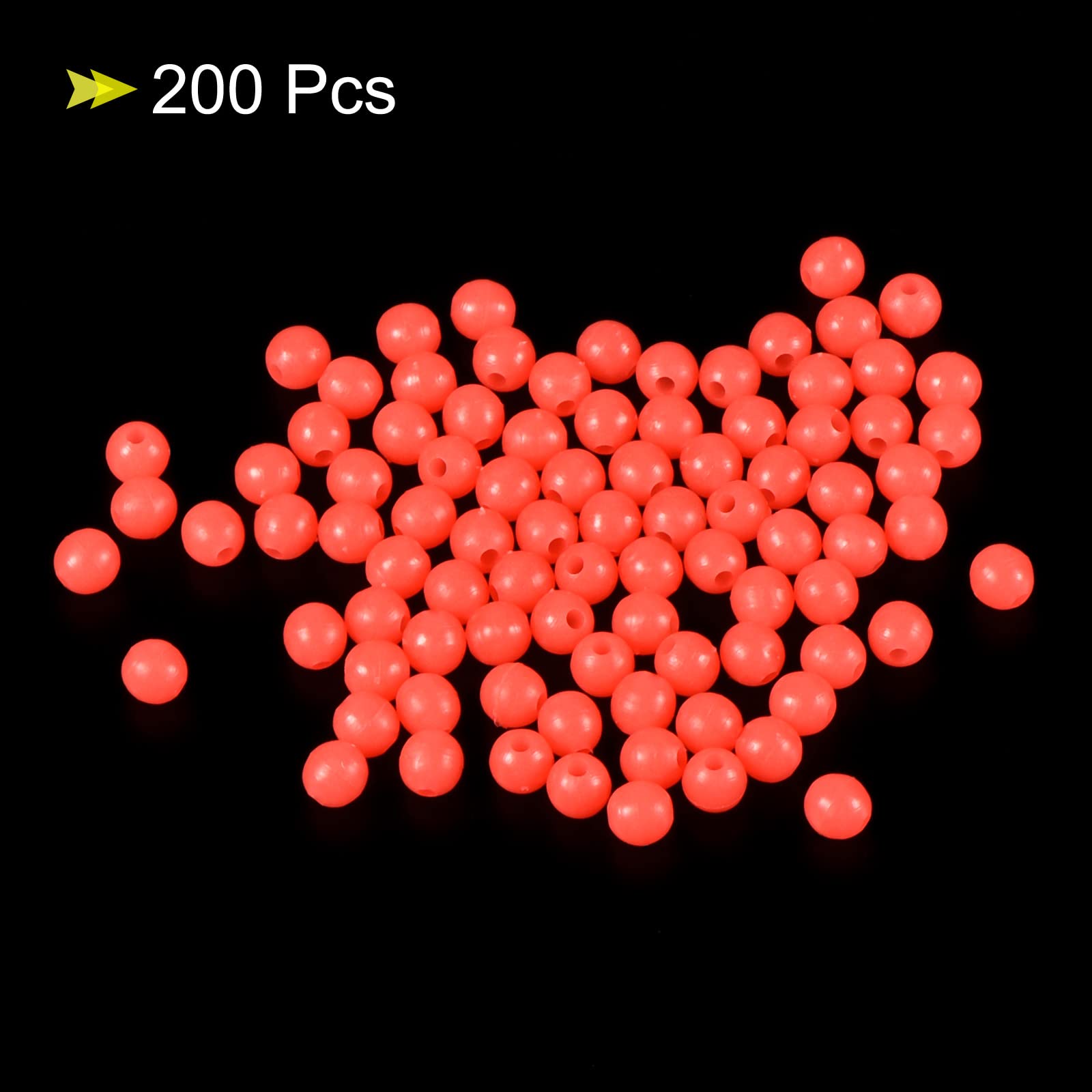 PATIKIL beads on fishing line demonstrating placement and fit