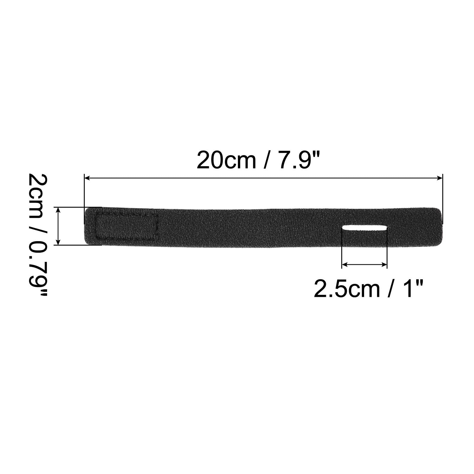 PATIKIL 6-pack rod straps for compact storage and quick setup.