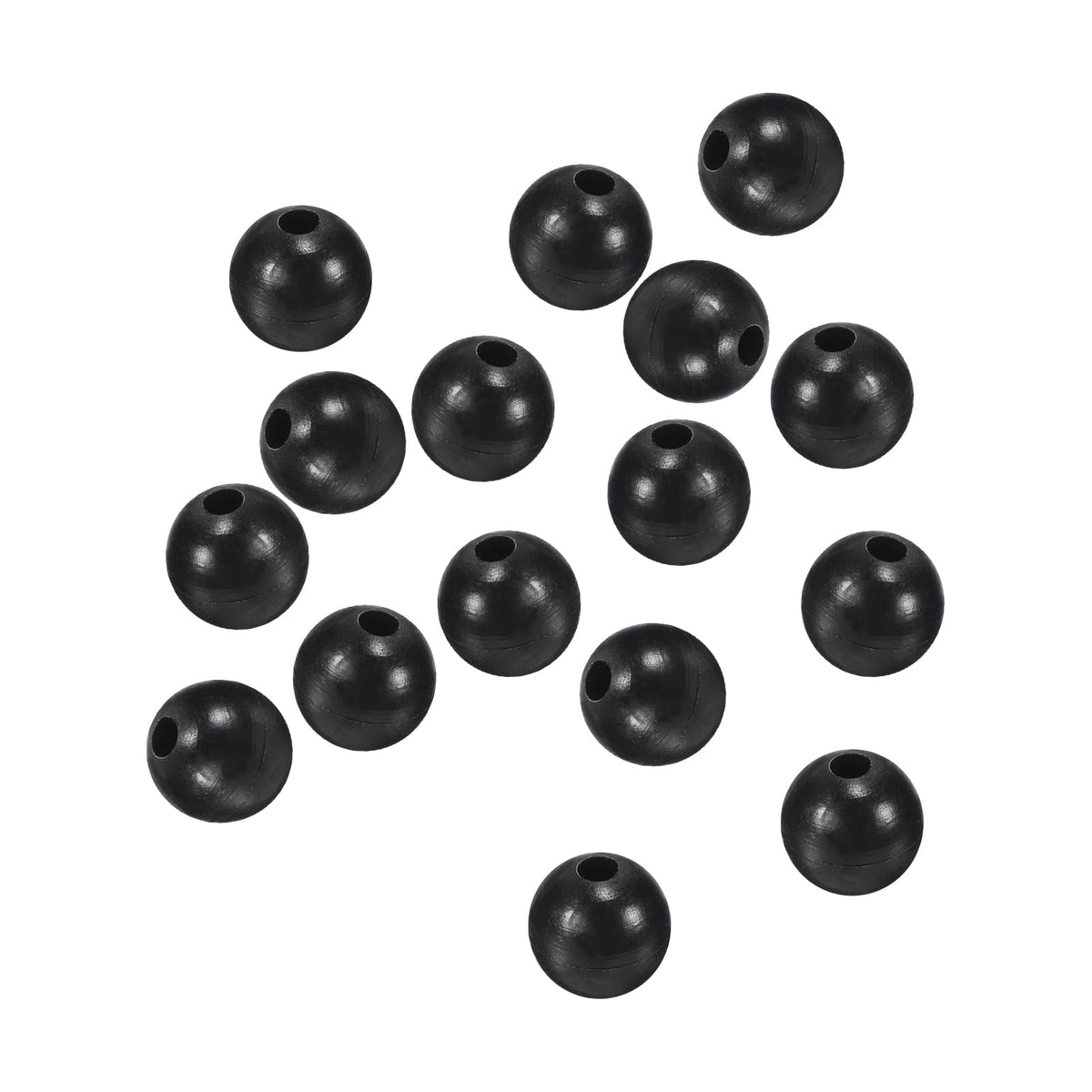 PATIKIL 6mm round fishing beads with storage box for organized tackle.