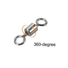 PATIKIL 72-lb strength swivel for saltwater and freshwater setups.