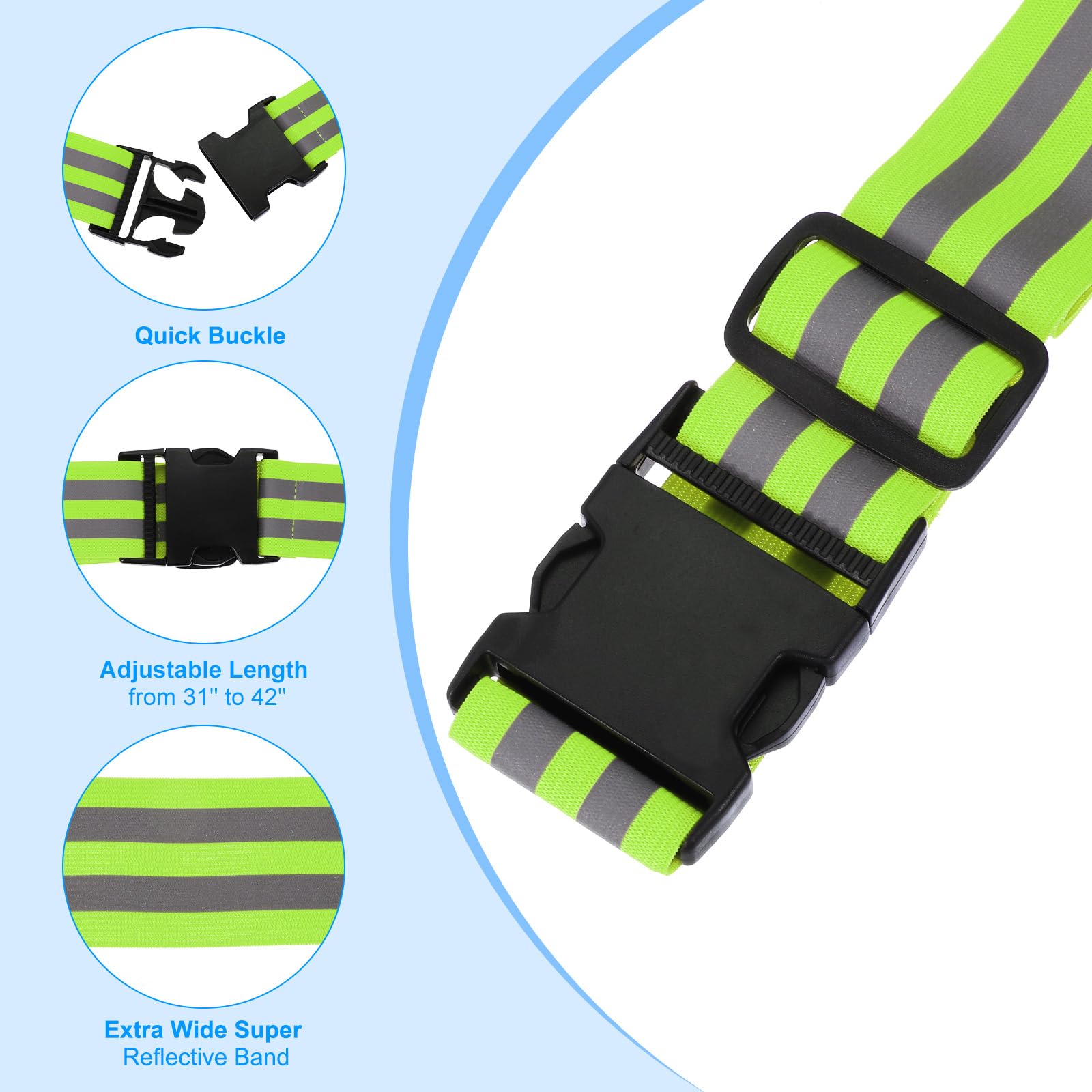 PATIKIL belt length adjustable from 80 to 106 cm for a versatile fit.
