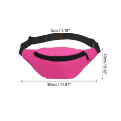 PATIKIL adjustable strap on 80s fanny pack for a secure all-day fit.