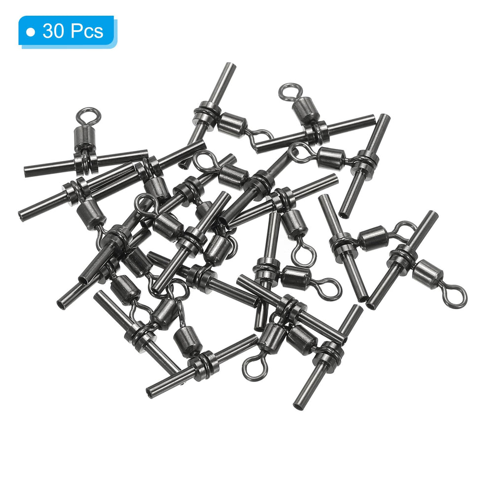 PATIKIL 360-degree rotation brass swivel—efficient untangling for rigs in water.