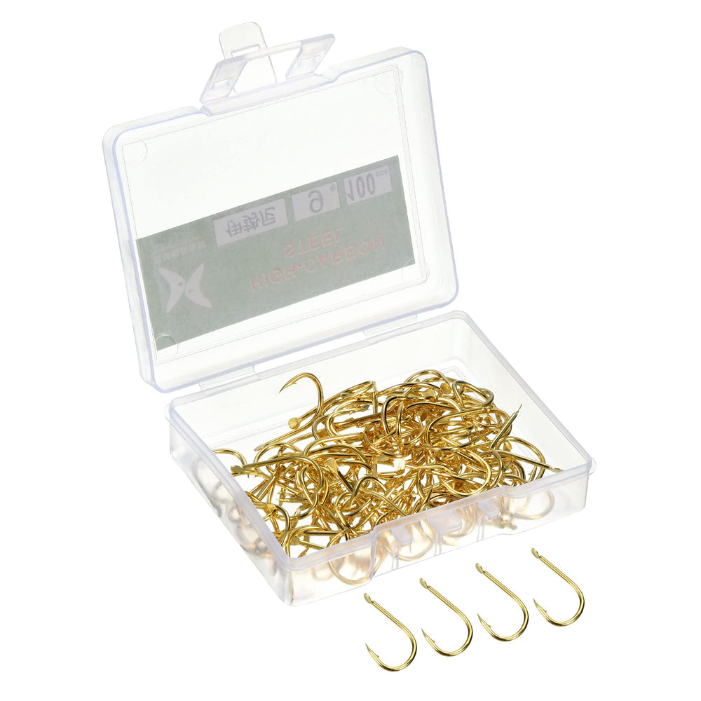 PATIKIL 9# claw hook pack with durable gold-tone finish
